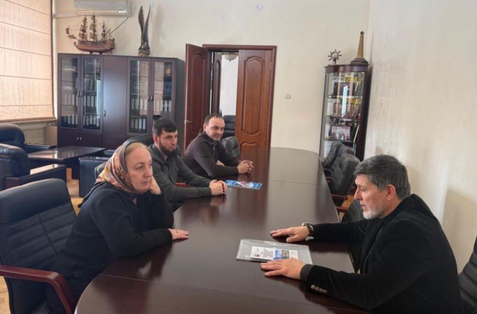 Юсуп Талхигов побывал в Чеченском государственном университете им. Первого Президента ЧР, Героя России Ахмата-Хаджи Кадырова