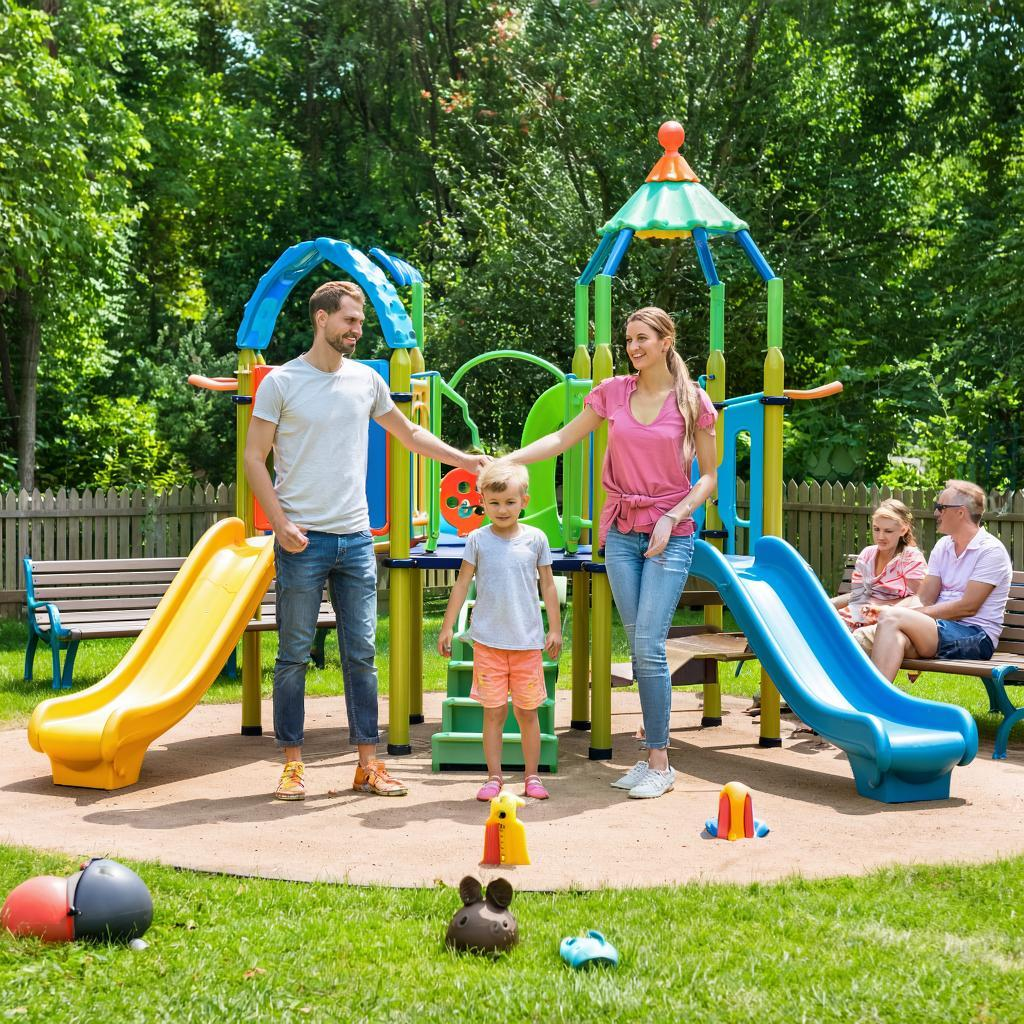 Как создать уютную детскую площадку на даче: идеи и советы