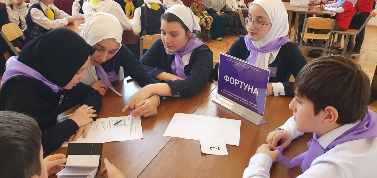 «Знать избирательное право – твое право!»: Деловая игра собрала юных избирателей Итум-Калинского района «Знать избирательное право – твое право!»: Деловая игра собрала юных избирателей Итум-Калинского района