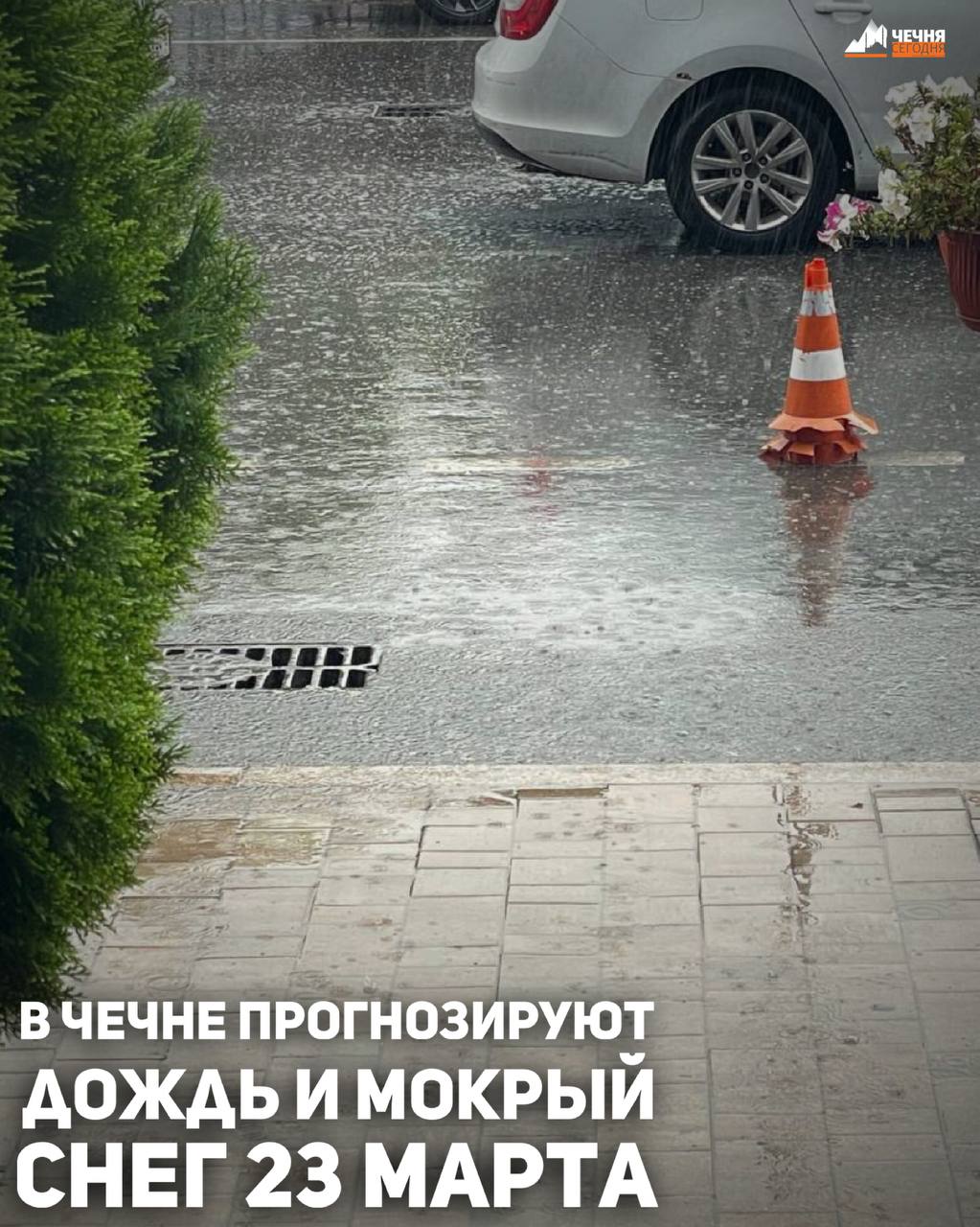 Облачная погода с прояснениями, местами дождь и мокрый снег в горах ожидаются на территории Чеченской Республики в понедельник, 23 марта, сообщили в регионального управлении МЧС России