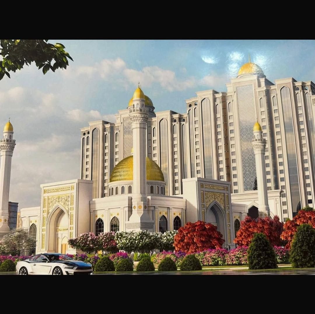 Депутат Государственной Думы РФ Адам Делимханов посетил в Урус-Мартановском районе строительную площадку мечети, рассчитанной на 10 тысяч человек, а также ознакомился с ходом возведения расположенного рядом микрорайона... Депутат Государственной Думы РФ Адам Делимханов посетил в Урус-Мартановском районе строительную площадку мечети, рассчитанной на 10 тысяч человек, а также ознакомился с ходом возведения расположенного рядом микрорайона...