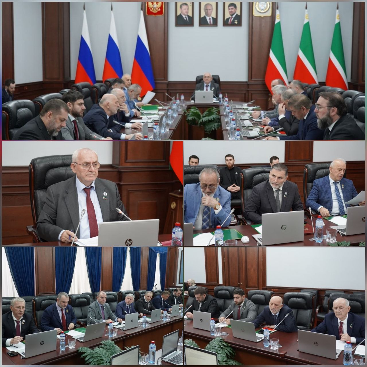 Шаид Жамалдаев провел 104-е заседание Совета Парламента Чеченской Республики