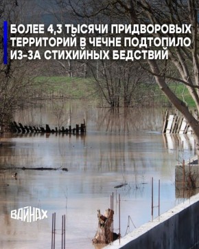 В период с 27 по 28 марта в результате стихийных бедствий были подтоплены 4363 придворовые территории, сообщил начальник Главного управления МЧС России по ЧР Алихан Цакаев на заседании комиссии Правительства ЧР по...
