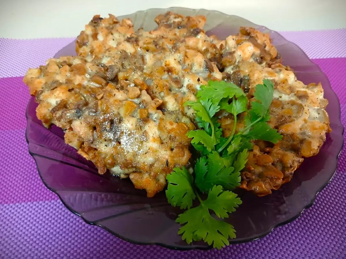 Кулинарный рай: рубленые котлеты с грибами, созданные для истинных гурманов