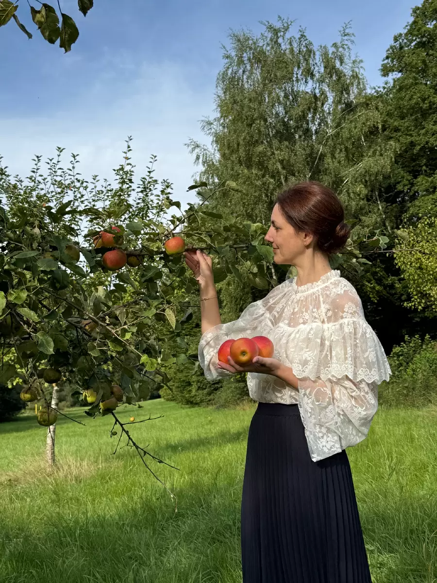 Новые грани старинного рецепта: шарлотка с яблоками из 1907 года