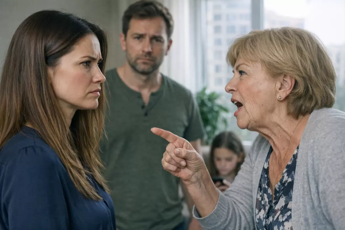 Раз тебе этот ребёнок не нужен, собирай вещи и вон из квартиры — произнесла свекровь. — Тебе нужна покладистая и умная, не такая, как ты.