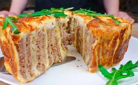 Мясной пирог из лаваша: быстрое и вкусное лакомство для всей семьи