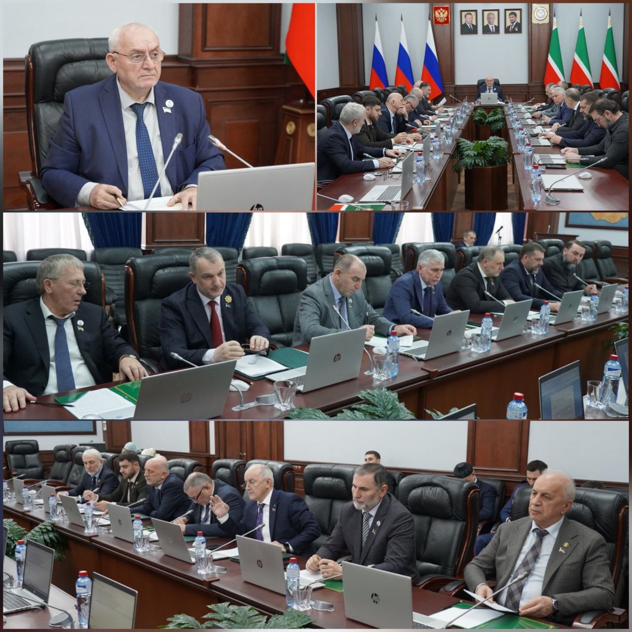 Шаид Жамалдаев провел 105-е заседание Совета Парламента Чеченской Республики