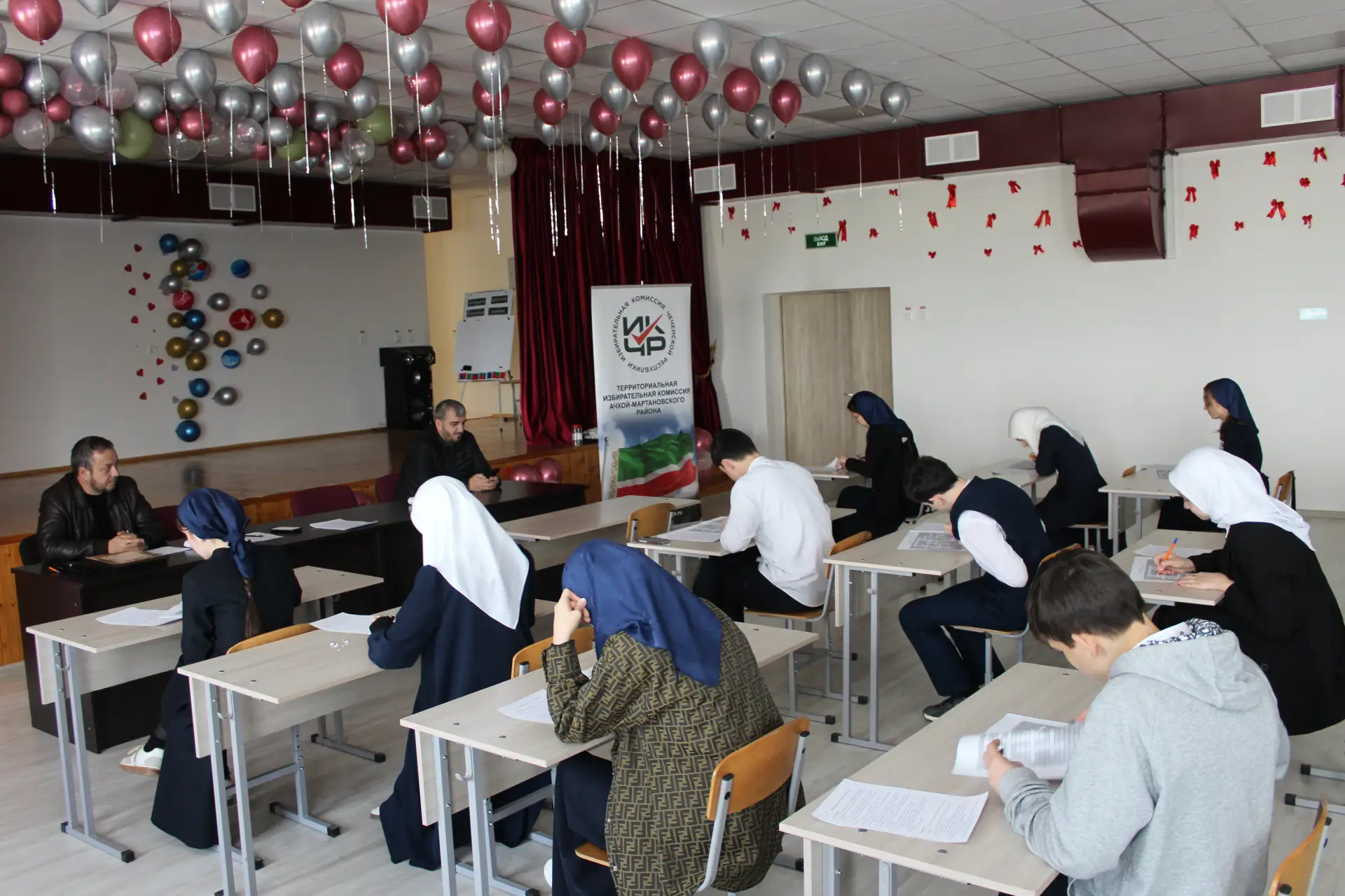 В СОШ № 6 им. Х.А. Мамакаева г. Ачхой-Мартан прошёл конкурс по избирательному праву