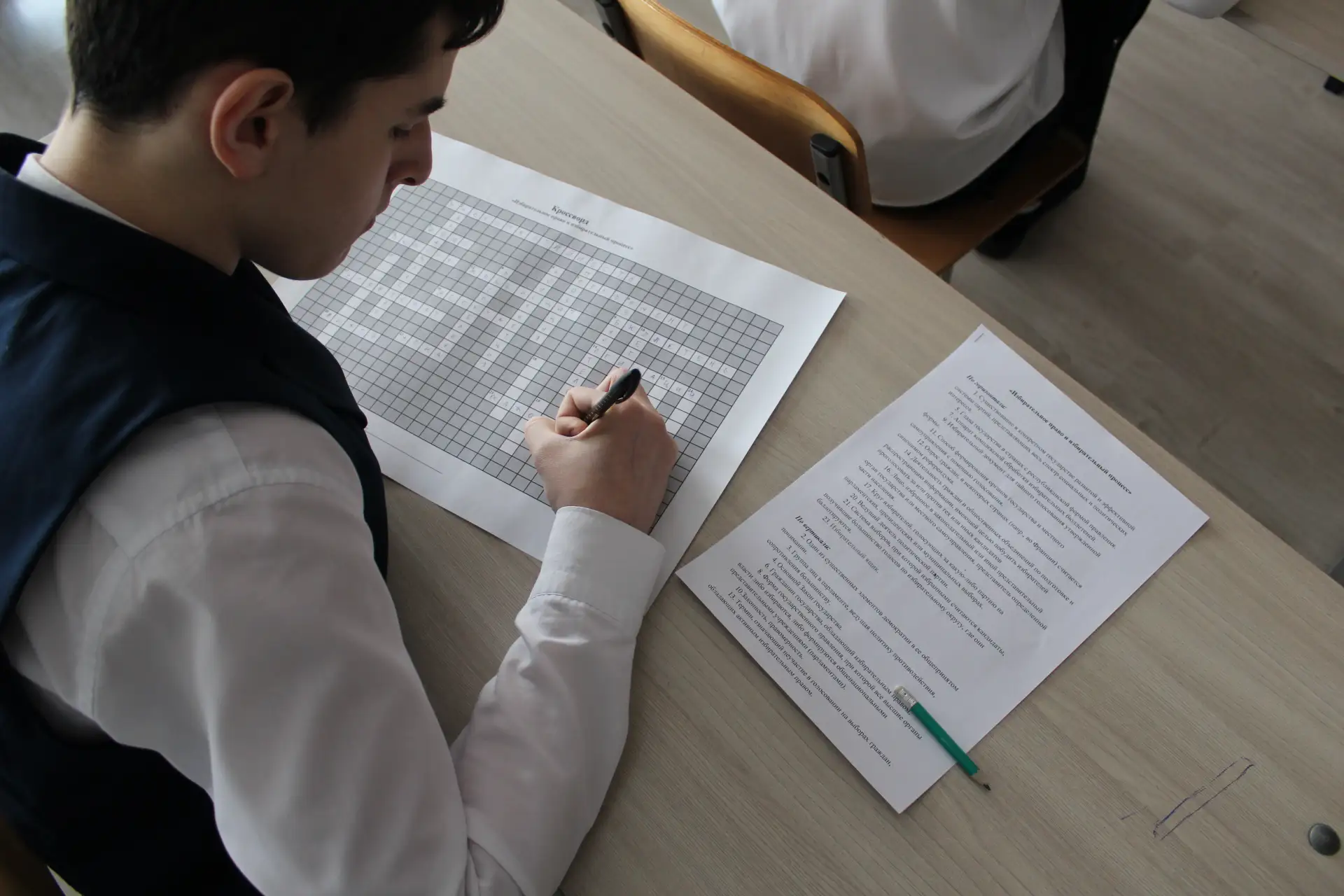 В СОШ № 6 им. Х.А. Мамакаева г. Ачхой-Мартан прошёл конкурс по избирательному праву В СОШ № 6 им. Х.А. Мамакаева г. Ачхой-Мартан прошёл конкурс по избирательному праву