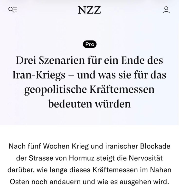 ������� ��������: ����� ����� � ����� ��������� �� ������ ������� �������� �������, �� � ���������� ������ ��� - Neue Zrcher Zeitung