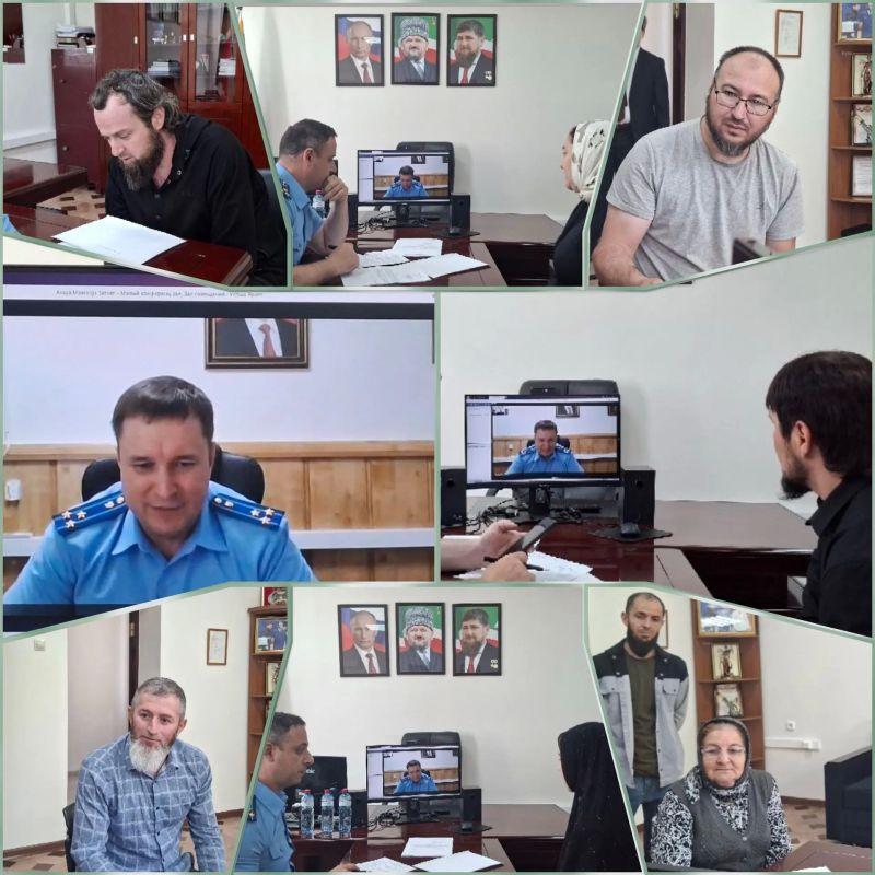 Прием граждан. В соответствии с утвержденным прокурором республики графиком его заместителем Алексеем Анищенко посредством видеосвязи осуществлен прием граждан в Надтеречном районе
