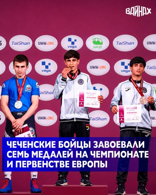 Спортсмены из Чеченской Республики завоевали несколько золотых, серебряных и бронзовых медалей на чемпионате и первенстве Европы по спортивной борьбе панкратион и Amateur MMA, которые проходили с 27 мая по 1 июня в Ереване...