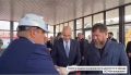 В рамках рабочей программы Антон Силуанов осмотрел модернизированный завод АО «Чеченцемент»