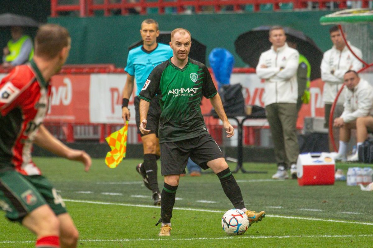 Защитник ФК «Ахмат» Мирослав Богосавац поделился ожиданиями от предстоящего матча