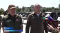 Рамзан Кадыров вместе с торговым представителем России в Азербайджане Адамом Хакимовым и руководителем Российского университета спецназа имени В. В. Путина Байбетаром Вайхановым — принял участие в передаче новой техники для...