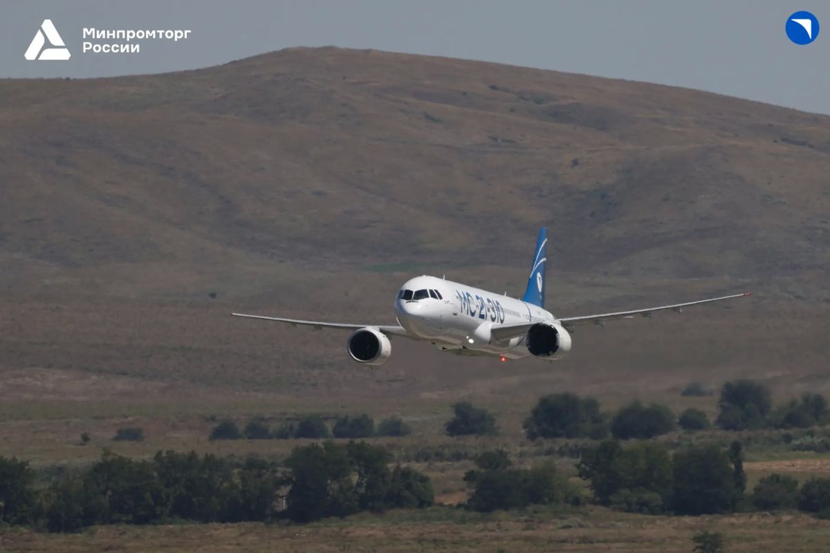 МС-21 преодолел порядка 1,5 тыс МС-21 преодолел порядка 1,5 тыс