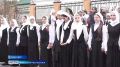 Торжественная линейка, посвященная началу нового учебного года, прошла в школе имени Первого Президента Чеченской Республики, Героя России Ахмата-Хаджи Кадырова в селе Ахмат-Юрт