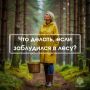 Будь ярким и заметным…. … это про то, как правильно собираться в лес: надень яркую одежду, возьми с собой воду, заряженный телефон, спички, сообщи маршрут родным