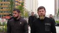 Рамзан Кадыров проверил ход строительства на второй линии нового района имени В.В. Путина