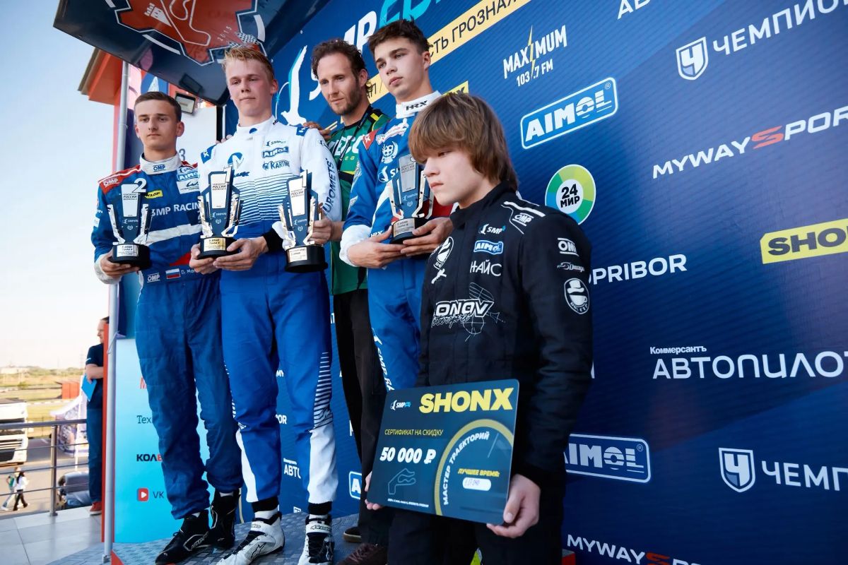 Жаркий этап SMP Formula 4 и новый рекордсмен чемпионата! Жаркий этап SMP Formula 4 и новый рекордсмен чемпионата!