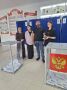 На избирательный участок № 367 в Шелковском районе семья Пайдуевых пришла в полном составе