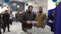 Председатель Правительства ЧР Магомед Даудов проголосовал на избирательном участке в своем родовом селе Гелдаган