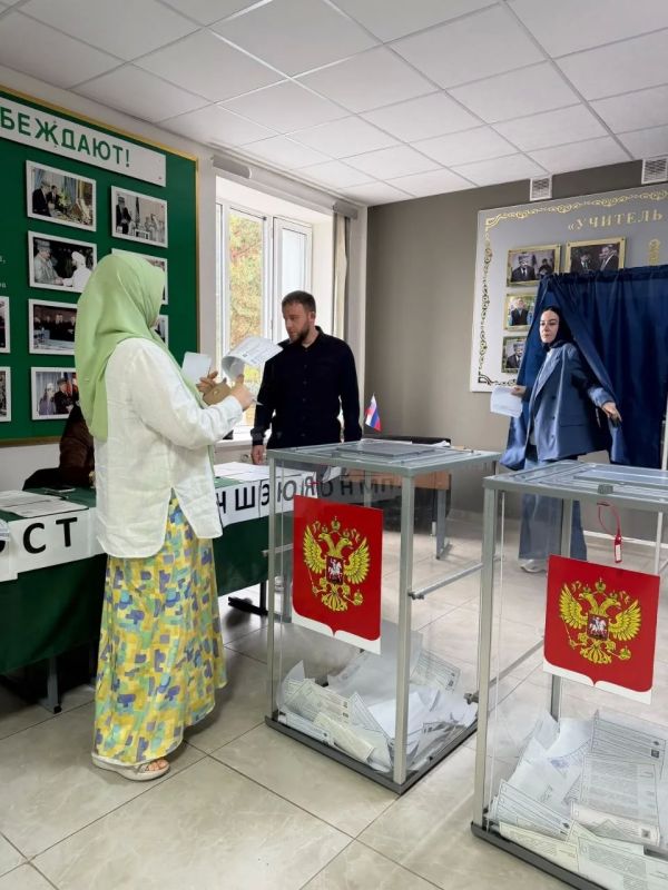 Выборы в Чеченской Республике: явка на 10:00 Выборы в Чеченской Республике: явка на 10:00