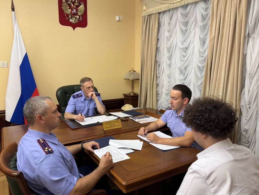 Руководитель Западного МСУТ СК России провел прием граждан в приемной Президента Российской Федерации в Северо-Кавказском федеральном округе Руководитель Западного МСУТ СК России провел прием граждан в приемной Президента Российской Федерации в Северо-Кавказском федеральном округе