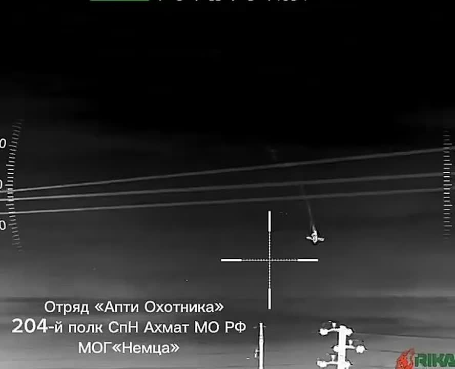 Отряд Апти «Охотника» и МОГ «Немец» спецназа «АХМАТ» работают по вражеским FP-1